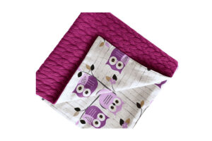 Κουβέρτα Purple Owl