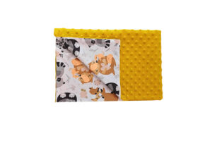 Κουβέρτα Yellow Animals