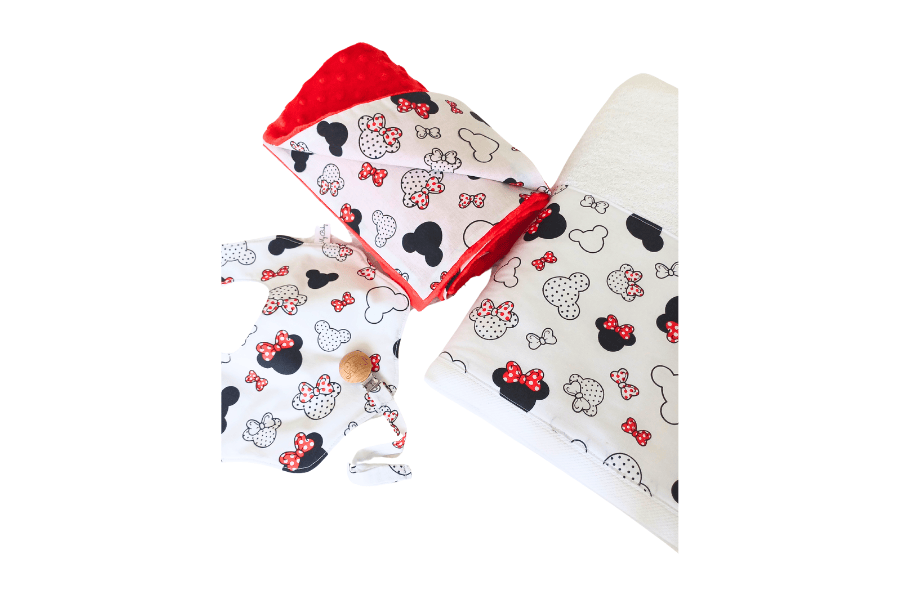 Red Minnie mouse Gift Σετ